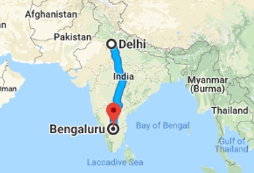 Relocation Delhi to Bangalore